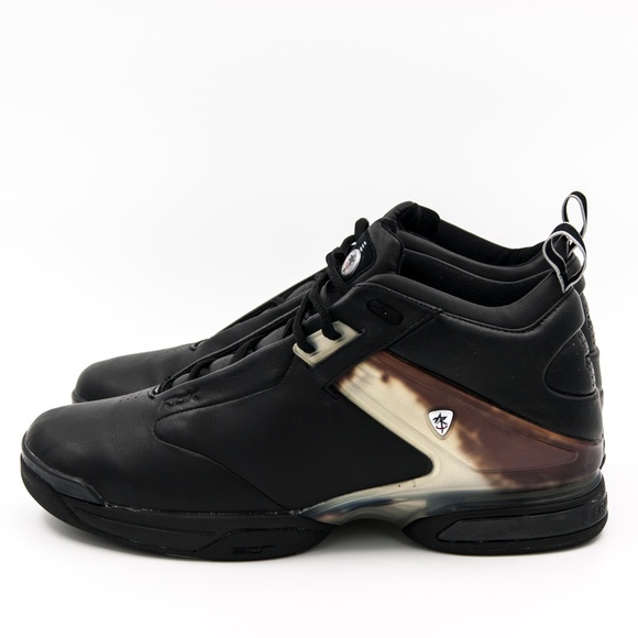 Reebok Allen Iverson #3  black Size 10 - Picture 4 of 8